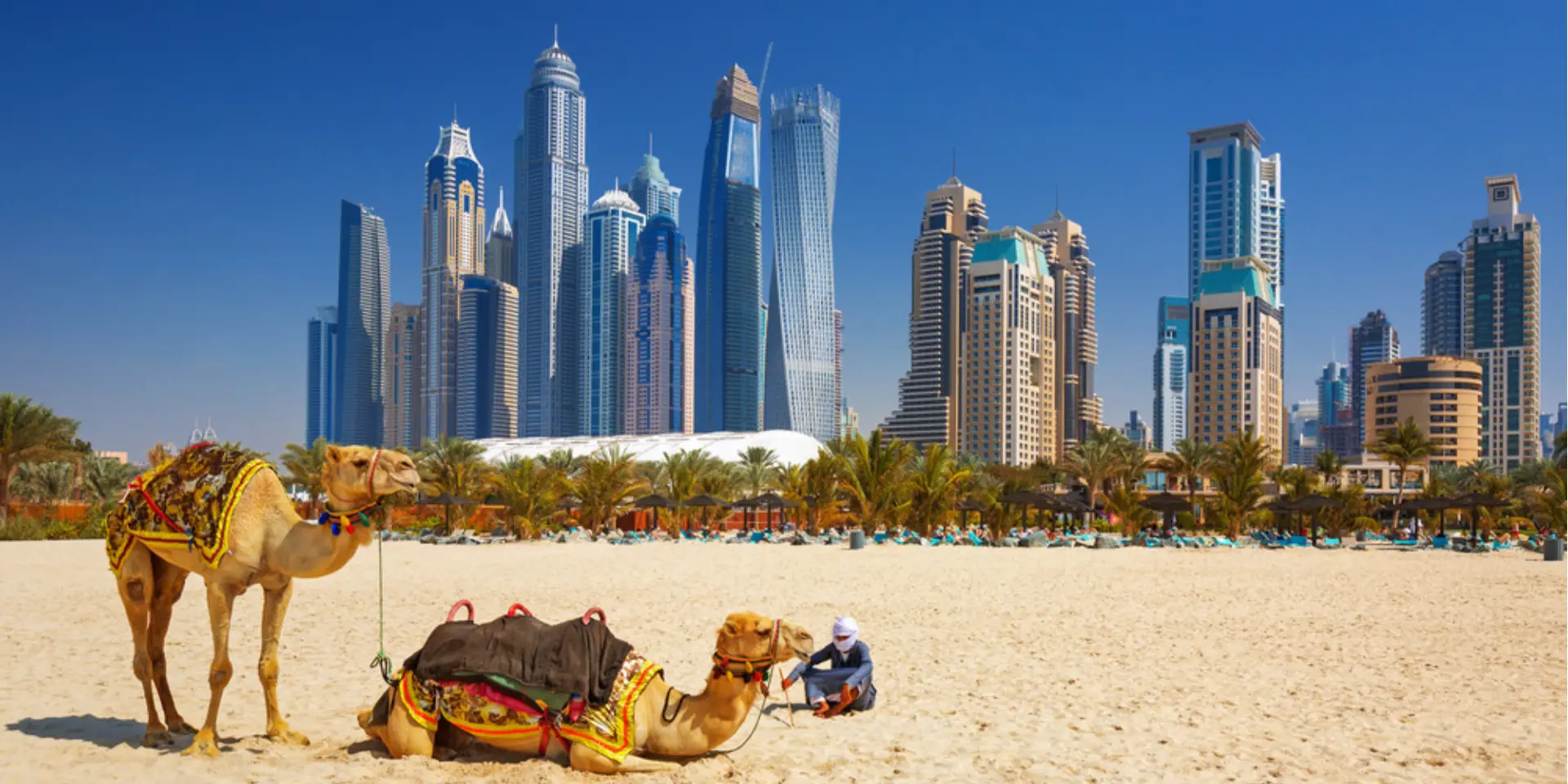 Dubai skyline with Burj Khalifa celebrating World Tourism Day 2025 as global travel and investment capital