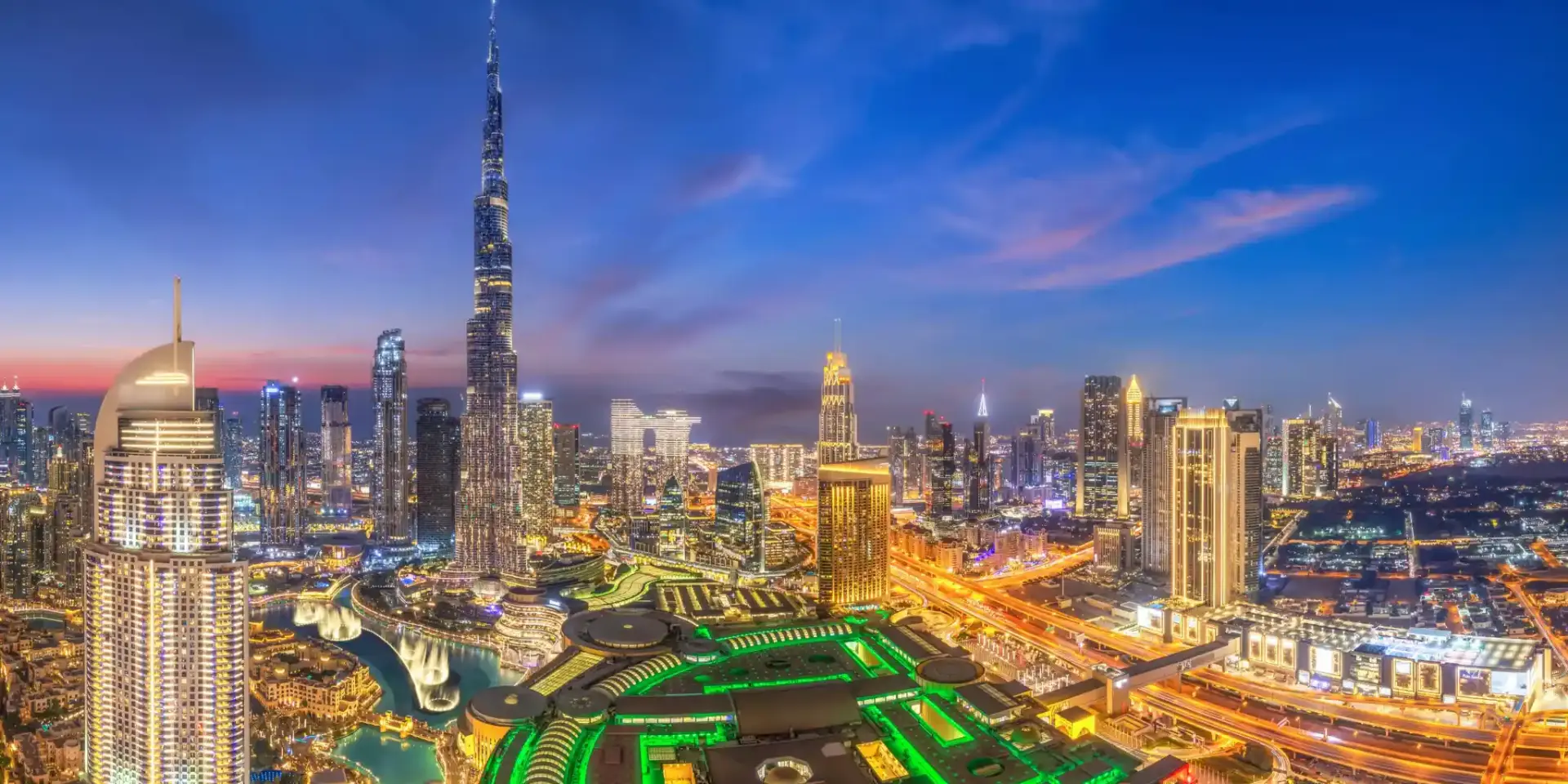 Dubai skyline showcasing economic growth and architectural innovation