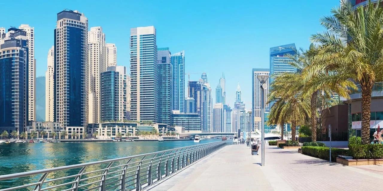 Property owner reviewing documents and preparing to sell property independently without broker in Dubai