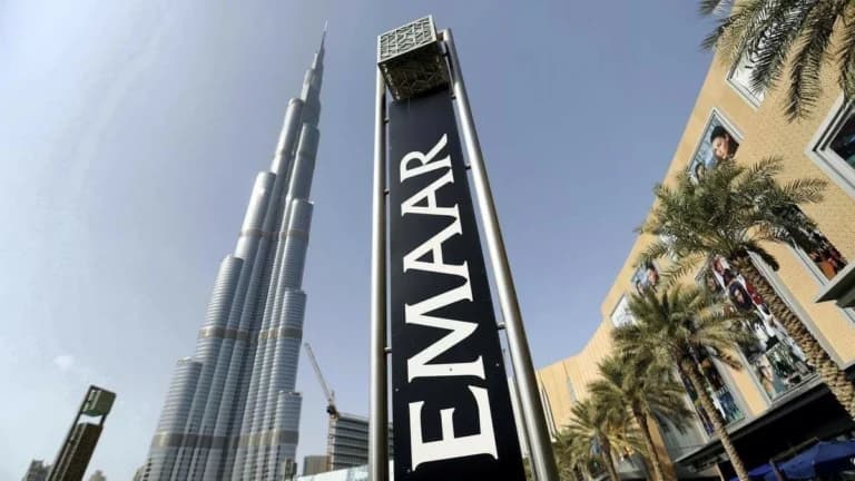 Rendering of Emaar AED 200 billion masterplan community representing Dubai largest urban development