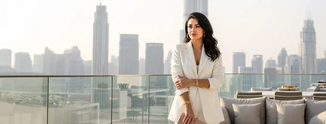 Real estate agent comparing high commission rate structures across Dubai brokerages