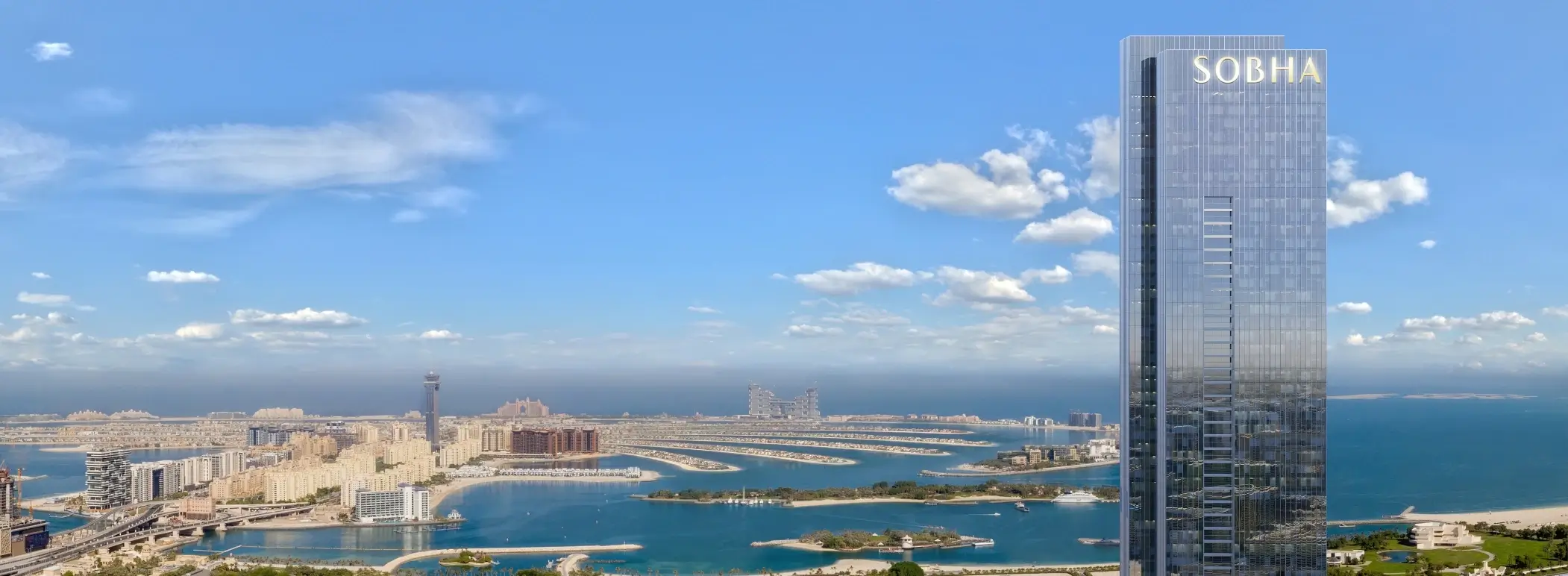 Sobha Realty luxury development with innovative architecture and skyline view