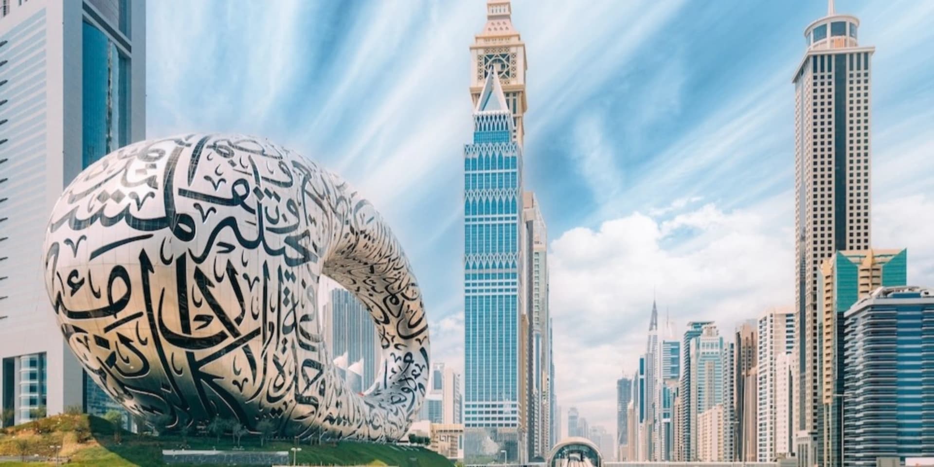Dubai real estate market showing record-breaking transactions and skyline