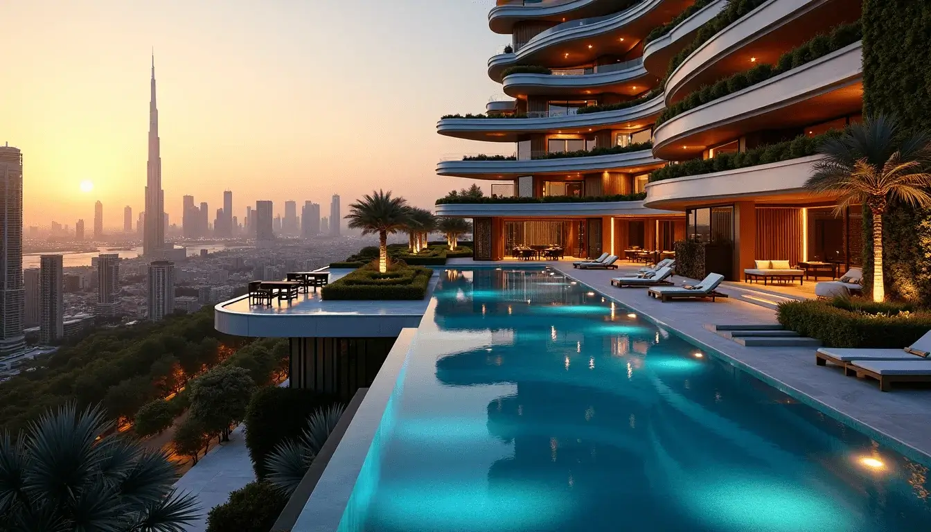 Dubai South master-planned development showing Al Maktoum Airport, Expo City, and residential communities